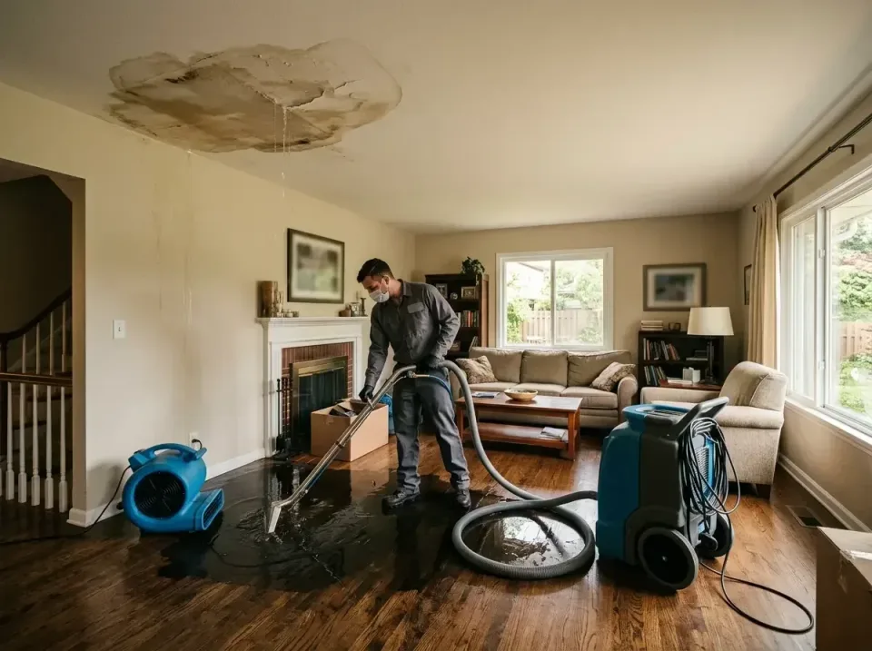 attic-pipe-burst-ceiling-drip-008 — frequently asked questions, Water Damage Restoration & Carpet Care in Colonial Heights,…